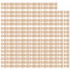 200 Sets Chicago Screws Round Head Rivets 8x6mm DIY Round