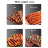 Mini BBQ Grill Aluminum Alloy Fast and Uniform Heating Multifunctional