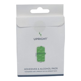 Upright GENUINE 10 Pack Box Upright GO 2 GO S Adhesives Alcohol Pads Posture REPLACEMENT