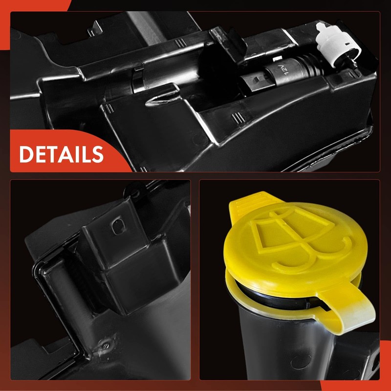 A-Premium Windshield Washer Reservoir Tank Assembly Compatible with Honda Pilot