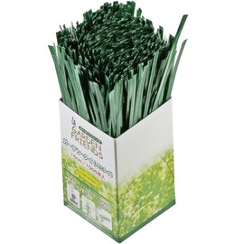Garden Friends Garden Ties, 1000 Pieces, Green, 5.9 inches (15 cm)