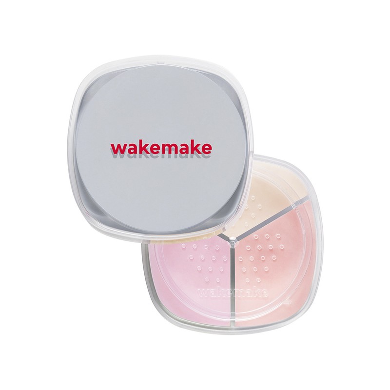 WAKEMAKE Stay Fixer Multi Color Powder Set (+brush) - [SINGLE]