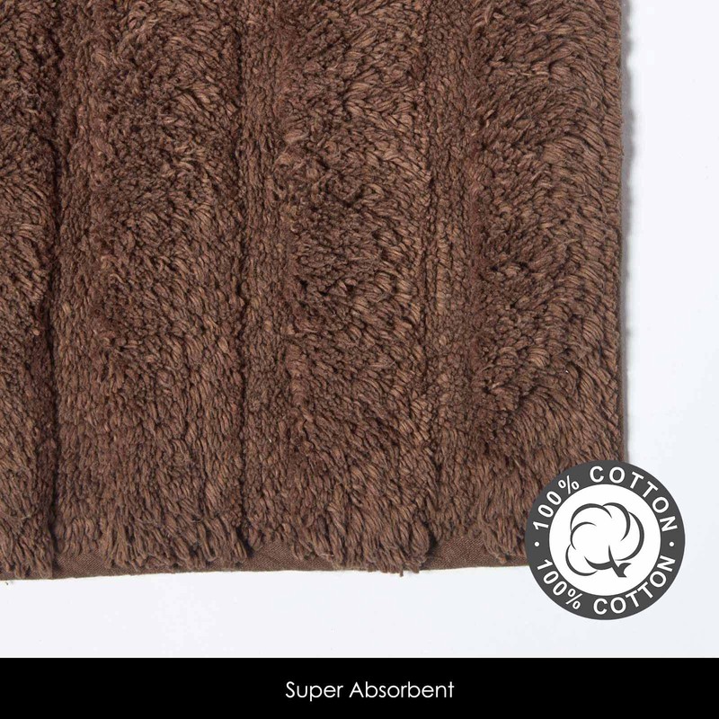 Homescapes Badematte WC Vorleger Spa Supreme 50 x 55 cm