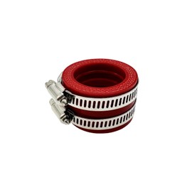 Rxmgf 35 40 45mm Carburetor Intake Pipe Manifold Adapter Boot Joint For Dirt Pit Bike Motorcycle(40mm/Red)