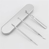 Nail Scraper, Nail Filing, Sweetskin Cutter, Set of 3, Stainless