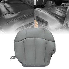 Priprilod Funda de asiento de repuesto para lado del conductor, color gris, compatible con Chevy Silverado Sierra Tahoe Suburban Avalanche Yukon Yukon XL 1999 2000 2001 2002