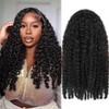 CHEETAHBEAUTY 250% Density Burmese Curly Human Hair Wig with Spiral