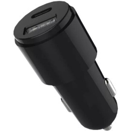 Gems CAR CHARGER USB C/A PD 23W BLK [New ]