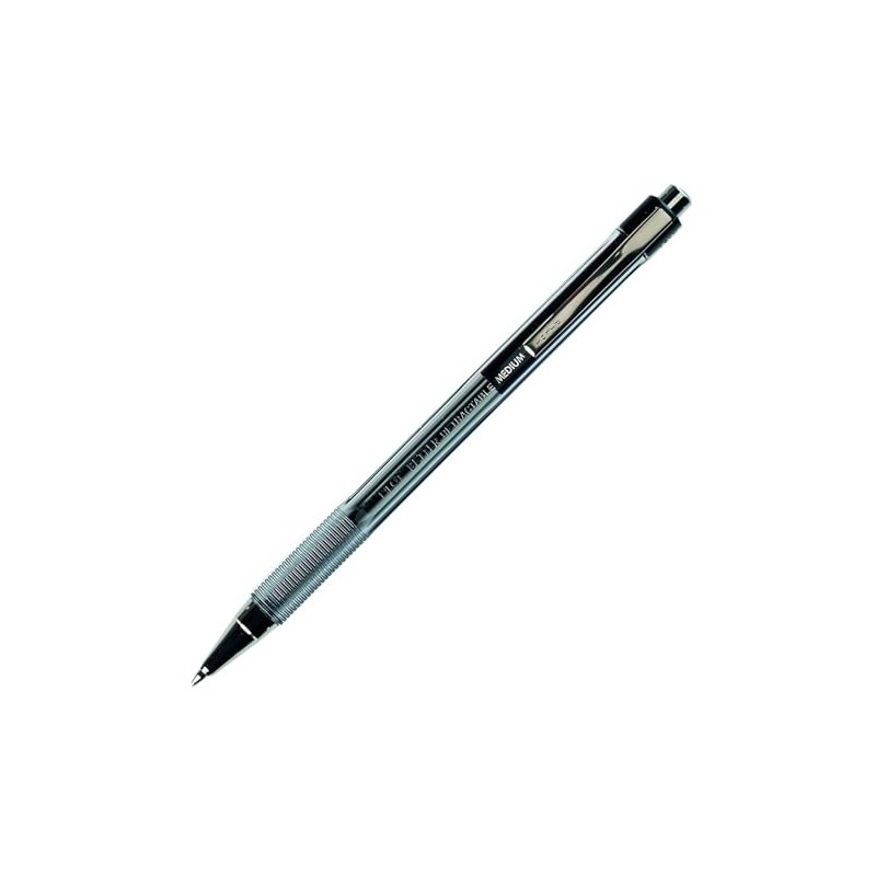 Pilot BP-145 Medium Retractable Ballpoint Pen, Black