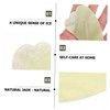 SAFIGLE 1Pc Jade Scraping Massage Tool Safe Facial Roller for