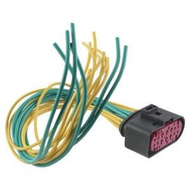 MOTOALL Projector Headlight Xenon HID Connector Harness Pigtail Compatible with Dodge Ram 1500 2500