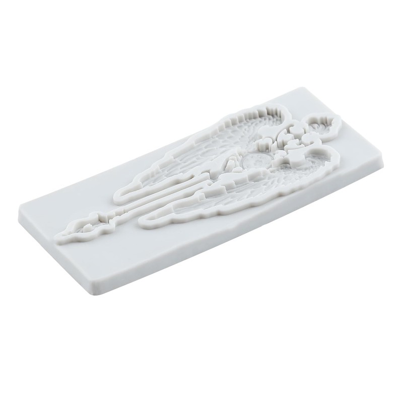 Angels Wings Scepter Polymer Clay Molds Angels Wings Silicone Mold