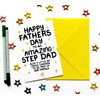 Fathers Day Card Stepdad, Step Dad Father's Day Card From