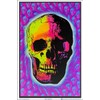 Skull Trip - Flocked - Blacklight Poster - 23" x