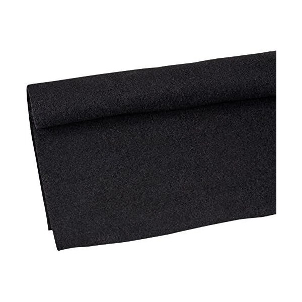 As shown Black Carpet Trunk Liner for 3x4 Feet DJ