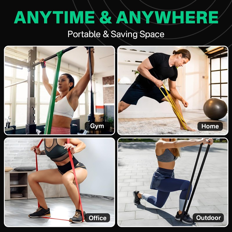 Resistance Bands- Pull Up Assist Resistance Exercise Bands Exercise Loop