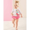 Mud Pie Girls' Rash Guard Set, Multi, 6-9 (Infant)