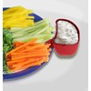 Swiveling Plate and Bowl Clip On Dip Holder For Standard
