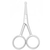 Yutoner Premium Manicure Rounded Tip Scissors Multi-purpose Stainless Steel Cuticle