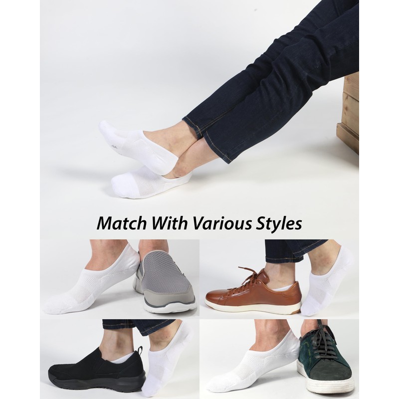 Pro Mountain No Show Socks Unisex Wide Toe Box For