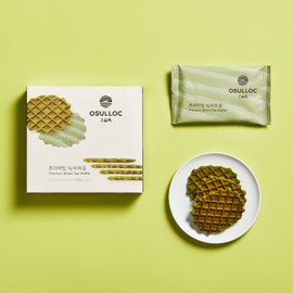 O'sulloc [오설록]프리미엄 녹차와플 72g (원산지:상세설명참조) [OSULLOC] Premium Green Tea Waffle 72g (Origin: See detailed description)