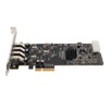 4 Port USB 3.0 PCIE Card 4 Dedicated 5Gbps Channels