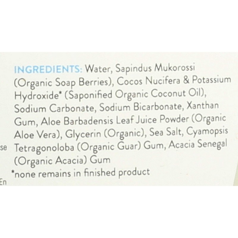 GreenShield Organic USDA Certified Organic Laundry Detergent, Free and Clear,