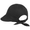 Seeberger Leisure Cap - black - black