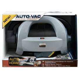 AutoSpa 94005AS Bagless Auto-Vac Hand-Held 120V Vacuum , Grey , Gray