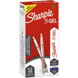 SHARPIE 0.7mm Barrel Blue Multi Colour Metal Gel Pen - 95139