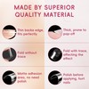 Luckyfairy XXL Nail Tips Square 120 Pcs 12 Sizes -