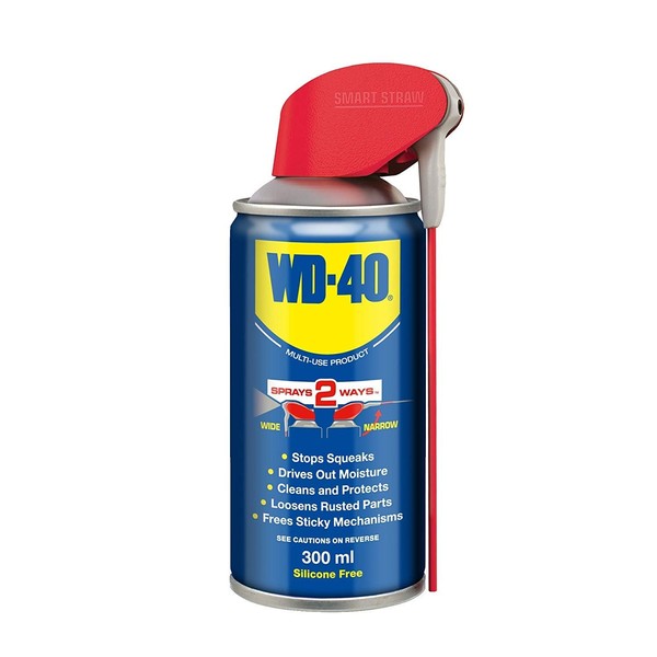 WD-40 Multi-Use Product Smart Straw 300 ml - The Ultimate All-Purpose Lubricant for Home & Workshop Use