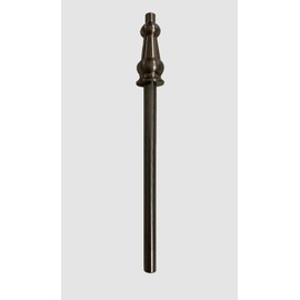 4”, 4.5” Inch Steeple Hinge Pin, Victorian, Art Deco, Antique Style Door Hardware (Overall Length 5-1/4”, Shaft Length 4-1/16”)