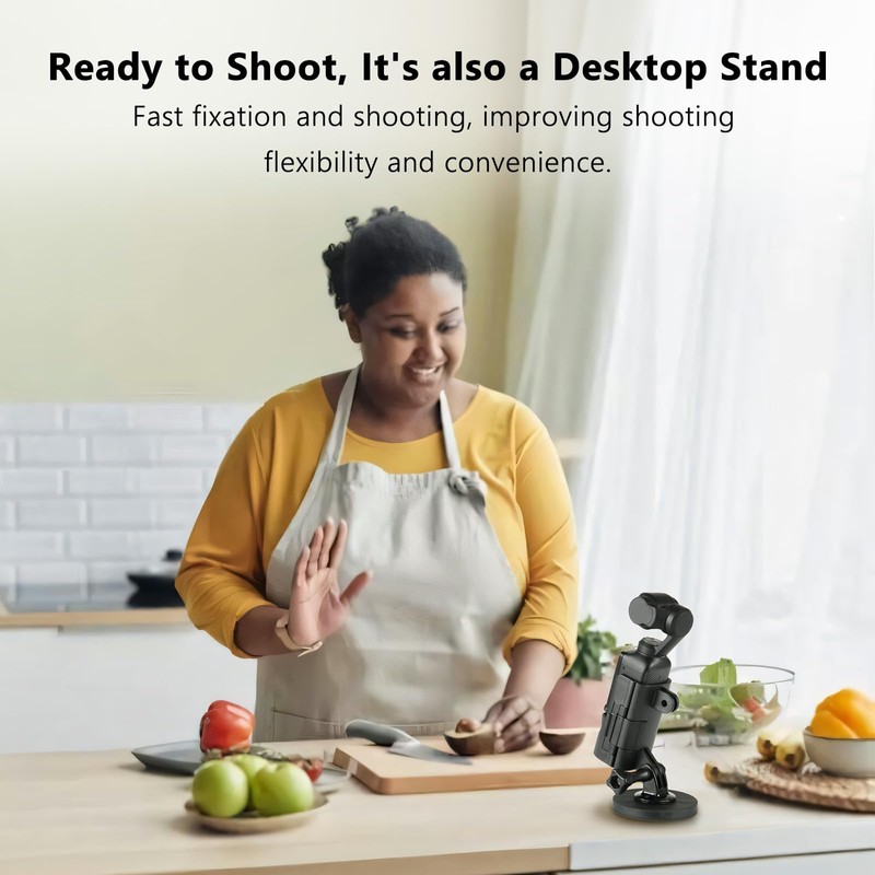 HSU Magnetic Mount Stand for Osmo Pocket 3, Expansion Frame