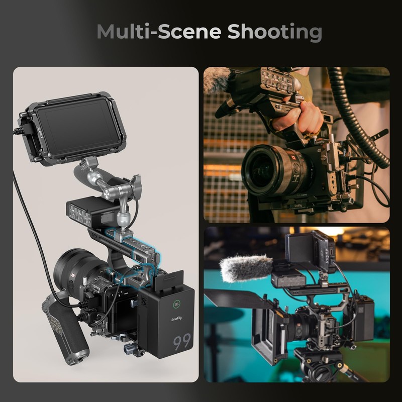 SmallRig 4830 for Sony FX3/FX30 XLR Handle Extension Mount Plate