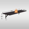 DINZI LVJ Long Wall Shelves, 39.4Inch Wall Mounted Shelves Set