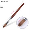 Kads Kolinsky Acrylic Nail Brush Rosewood Nail Art Manicure Tool