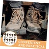 PACKOVE 10pcs Boot Lace Buckles Rivets Shoe Eyelet Repair Kit