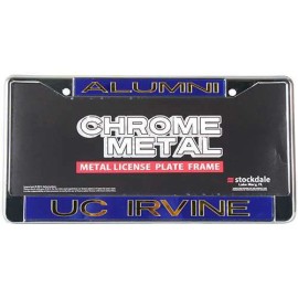 Stockdale Uc Irvine Anteaters Metal Alumni Inlaid Acrylic License Plate Frame