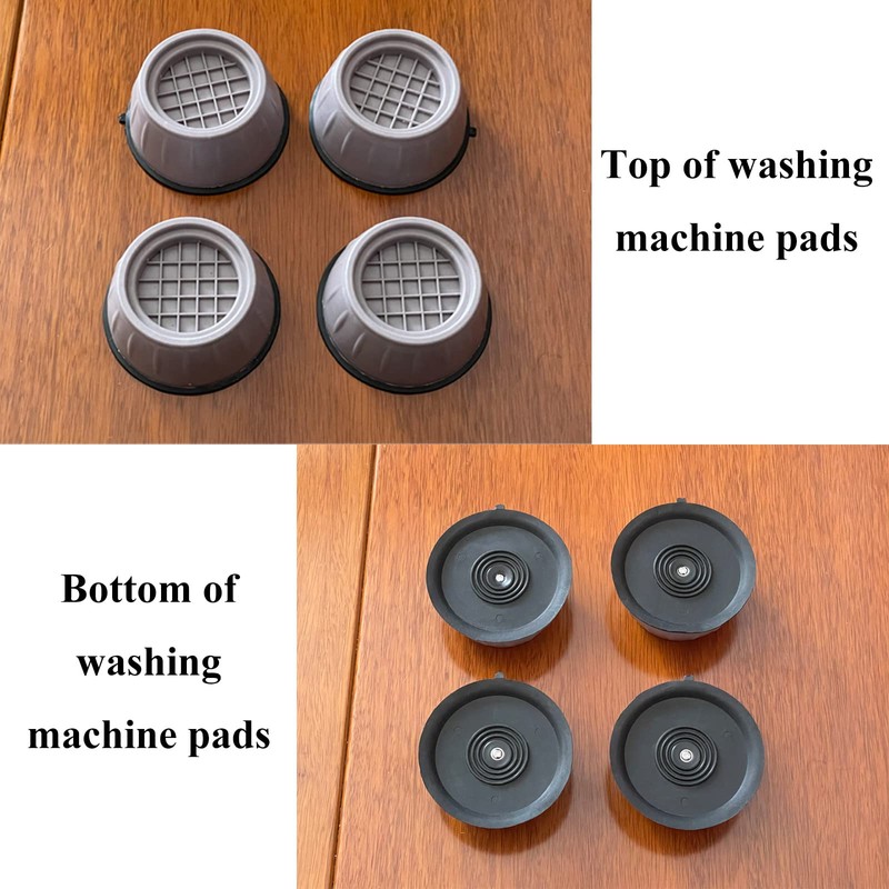 4Pcs Anti Vibration Pads for Washing Machine, Shock & Noise