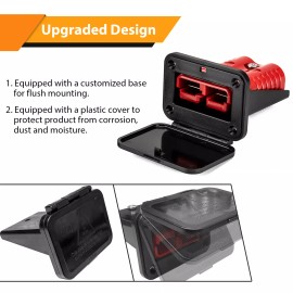 SI Winch Disconnect Terminal connector BATTERY QUICK connect Plug 175A 600V 1/0 AWG