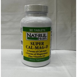 NAT-RUL HEALTH SUPER CAL-MAG-D SUPPLEMENT
