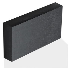 Delrin/Acetal Copolymer Plastic Sheet 1" Thick - 4" x 12" Black POM Plastic Block for Machining Precision Parts,Home Decor,DIY Projects(Opaque Black Acetal Copolymer 1 PCS)