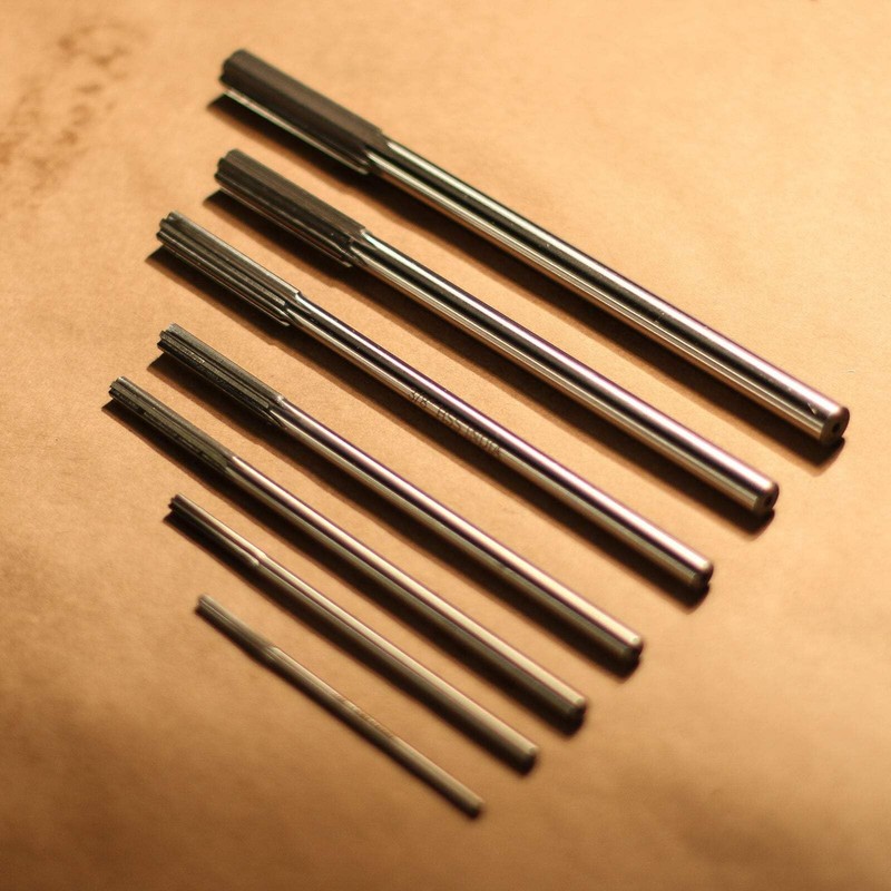 7-Piece HSS Chucking Reamer Set, 1/8 Inch - 1/2 Inch