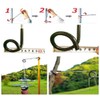 Yaku Nita Tsu 4-Piece Set of Lantern Hangers for Poles