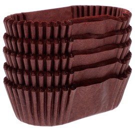 Garneck 1000pcs Mini Loaf Pan Liners Oval Baking Cups and Cupcake Paper Cups Square Cupcake Liners Muffin Linner Disposable Paper Loaf Bread Pan Liners for Cakes Snacks Cupcakes Muffins