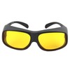 Blue Blocking Light Goggles 200 to 590nm Comfortable Black Frame