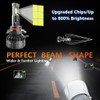 Litampo 9006/HB4 LED Bulb Combo, 120W 25000 LM 800% Super