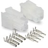 Molex Connector Lot, 5 Matched Sets, (4-Circuits) w/18-24 AWG, Pin Size: Standard .0165" 4.2mm, Mini-Fit Jr ™