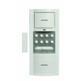 Xodus Innovations HS4317B Battery Powered Wireless Security Door Alarm with Key Pad and Chime or Alarm Mode, White